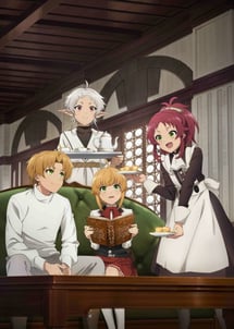 Main poster image of the anime Mushoku Tensei II: Isekai Ittara Honki Dasu Part 2