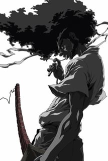Main poster image of the anime Afro Samurai Movie
