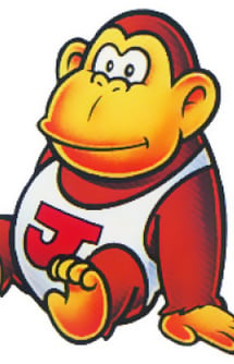 Main poster image of the character Donkey Kong Jr.