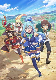 Main poster image of the anime Kono Subarashii Sekai ni Shukufuku wo! 3