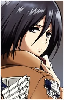 Main poster image of the character Mikasa Ackerman