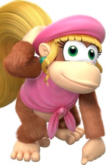 Main poster image of the character Dixie Kong